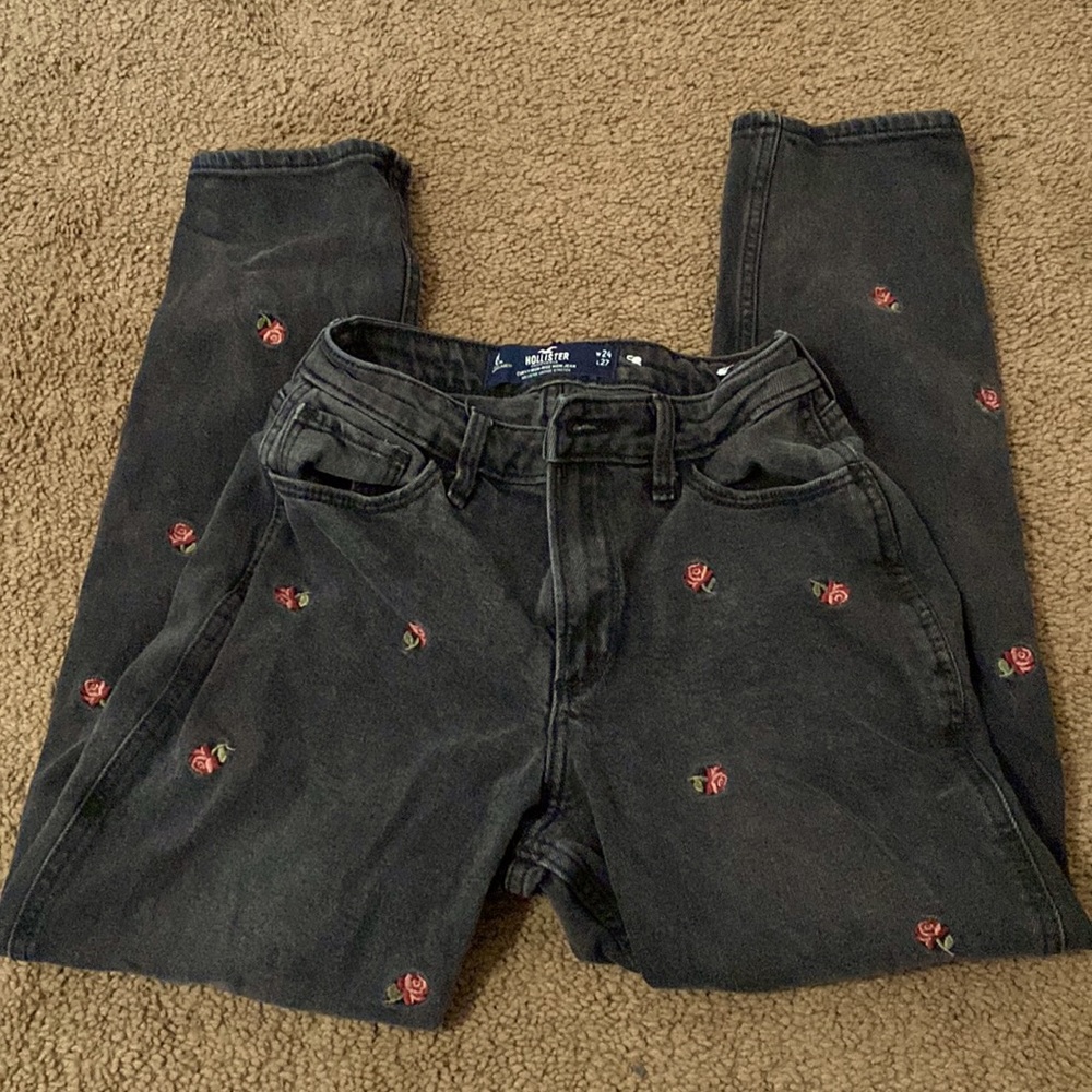 Hollister Curvy High Rise Mom Jean Vintage